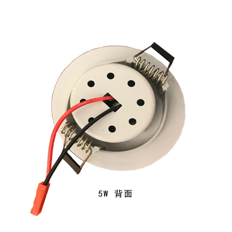 LED Downlight Lamp 5W 220V Integrated Light Cup LED Ampoule SpotLight Round Ceiling Recessed Umbrella LED Corn Bulb