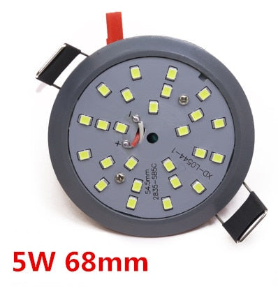 LED Downlight Lamp 5W 220V Integrated Light Cup LED Ampoule SpotLight Round Ceiling Recessed Umbrella LED Corn Bulb