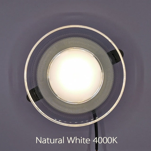 LED DownLight AC12V 5W 7W 9W 12W Spot Light Recessed Install Color Warm and Natural Light Lamp Downlight New