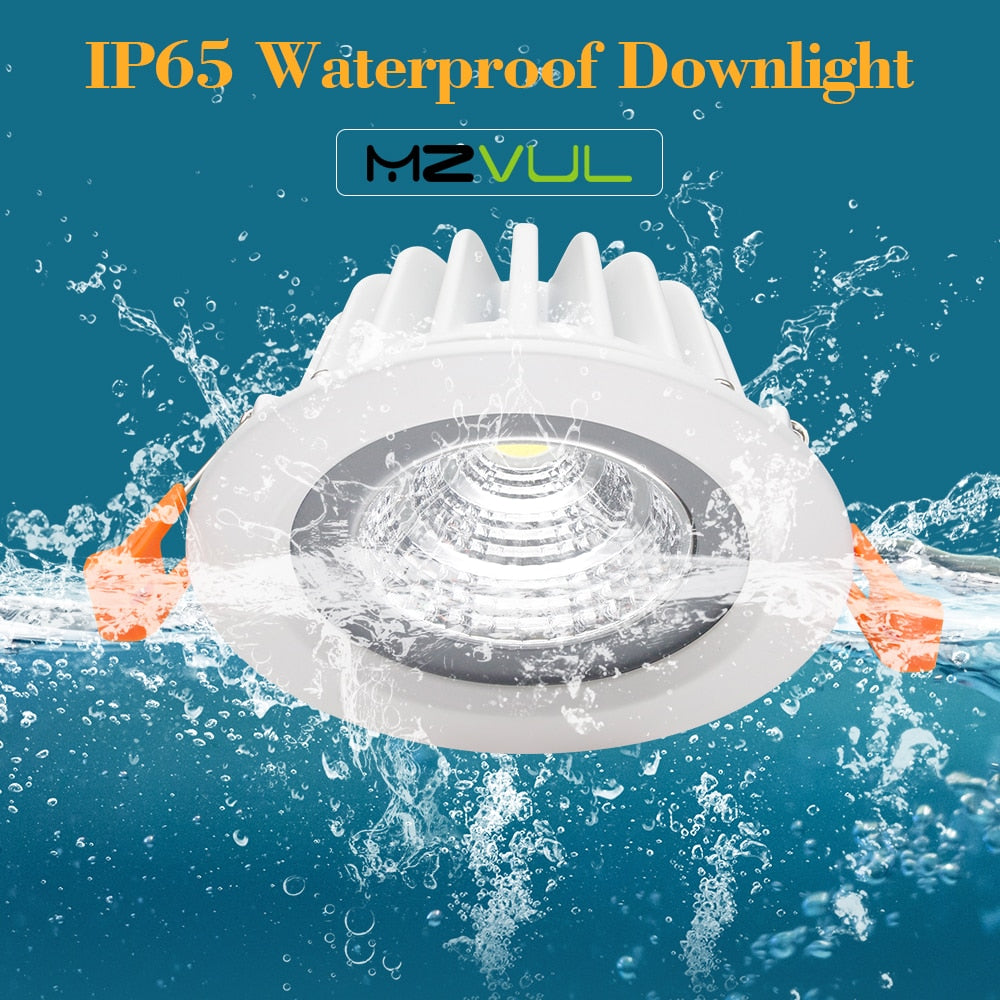 Anti-corrosion LED Downlight IP65 Waterproof led Ceiling Lamp 7W 15W LED Spot Lighting Kitchen Bathroom led Recessed Downlight