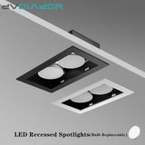 LED Ceiling Lamp Living Room lights 7W 18W 24W LED Bulb replaceable Ceiling Downlight lighting fixture for Bedroom and kitchen