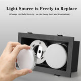 LED Ceiling Lamp Living Room lights 7W 18W 24W LED Bulb replaceable Ceiling Downlight lighting fixture for Bedroom and kitchen