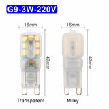 LED Bulb 3W 5W G4 G9 5pcs/lot Light Bulb AC 220V DC 12V LED Lamp SMD2835 Spotlight Chandelier Lighting Replace Halogen Lamps