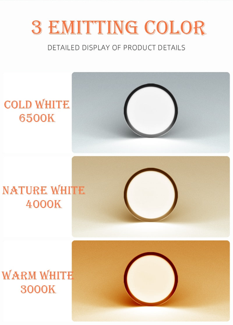 Led Downlights 220V 110V Surface Mounted 5/10/15/25W Mini Spot Led Down Light Lamp Foldable Downlights Home Lighting Living Room