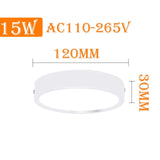 Led Downlights 220V 110V Surface Mounted 5/10/15/25W Mini Spot Led Down Light Lamp Foldable Downlights Home Lighting Living Room