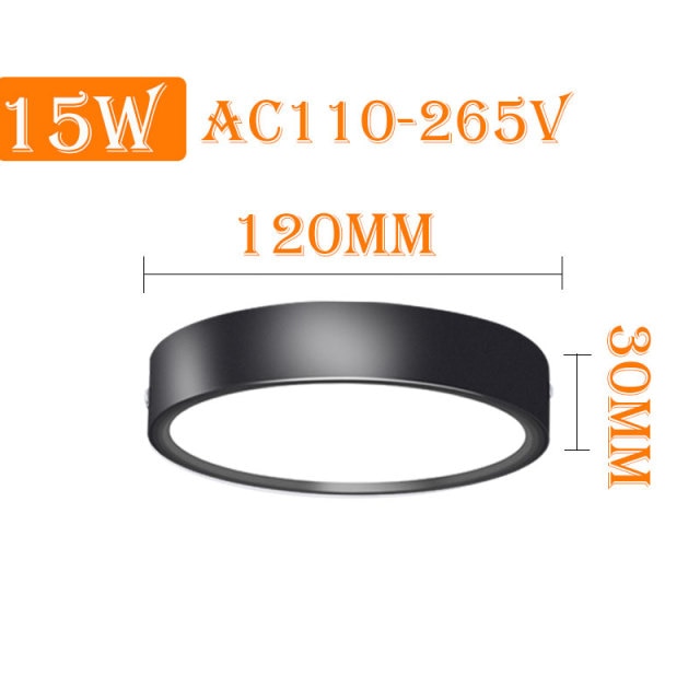 Led Downlights 220V 110V Surface Mounted 5/10/15/25W Mini Spot Led Down Light Lamp Foldable Downlights Home Lighting Living Room