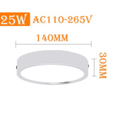 Led Downlights 220V 110V Surface Mounted 5/10/15/25W Mini Spot Led Down Light Lamp Foldable Downlights Home Lighting Living Room