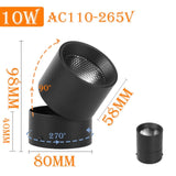 Led Downlights 220V 110V Surface Mounted 5/10/15/25W Mini Spot Led Down Light Lamp Foldable Downlights Home Lighting Living Room