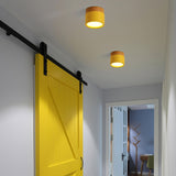 LED Downlight dimmable 7W 15W Nordic wood modern Led surface mounted ceiling light spotlight, interior decoration light