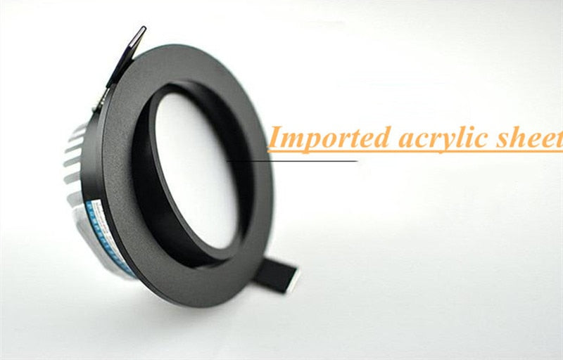 Dimmable COB Downlights Lamp 220v Ceiling Led Spot Lights 7W 9W 18W Recessed Round Room Kitchen Chambre Indoor Round Light