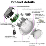 LED 10X 9W 5W RGB Warm Cool White 5in1 LED Ceiling Lamp DownLight WIFI/Bluetooth Spotlight APP/Music Remote Controller Timer Dimmer