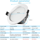 RGB Warm Cool White 5in1 LED Ceiling Lamp DownLight 6W 9W 5W 15W WIFI/Bluetooth Spotlights APP/Music Controller Timer Dimmer