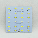 LED PCB 1/10/20Pcs 12W 85X85MM LED Downlight Aluminum Plate Lighting Heatsink SMD5730 110lm/w Square Light Source For Panel lamp