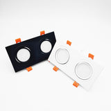 Dimmable Square LED COB Spotlights Ceiling lamp AC85-265V 7W 10W 12W 14W 20W 24W recessed Downlights LED Panel light indoor lighting