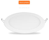 LED Panel Light 1pcs 3W 6W 9W 12W 15W 18W 25W Recessed Ceiling LED Downlight Indoor Spot Light AC110V 220V Driver Incl