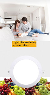 LED Panel Light 1pcs 3W 6W 9W 12W 15W 18W 25W Recessed Ceiling LED Downlight Indoor Spot Light AC110V 220V Driver Incl