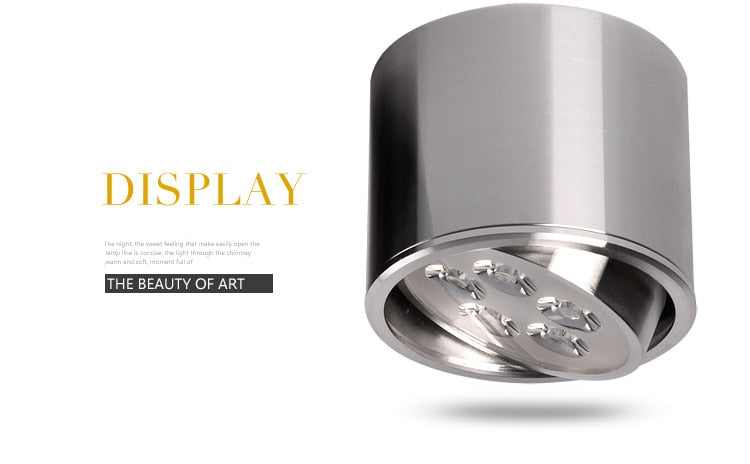 Dimmable 1pcs 6W 10W 14W 18W 24W led spot downlight High Power LED Ceiling Spot Light Kitchen Bathroom LED Downlights AC85-265V