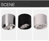 Dimmable 1pcs 6W 10W 14W 18W 24W led spot downlight High Power LED Ceiling Spot Light Kitchen Bathroom LED Downlights AC85-265V