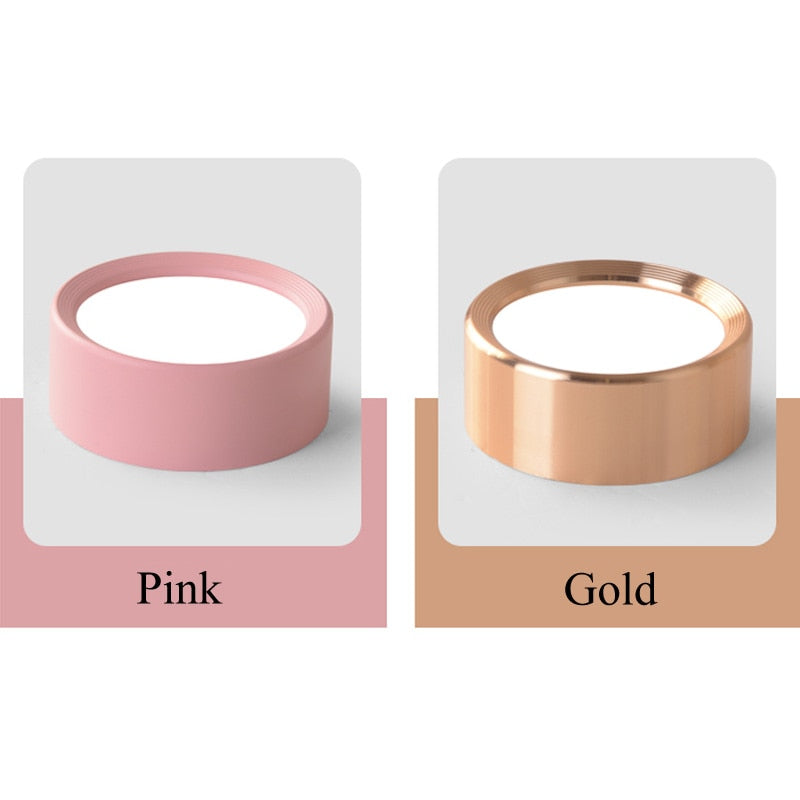 LED Downlight Modern Colorful Ceiling Lamp Surface Mounted Spot Led 3W 5W 7W 10W Ultra Thin Bedroom Living Room Lighting 220V