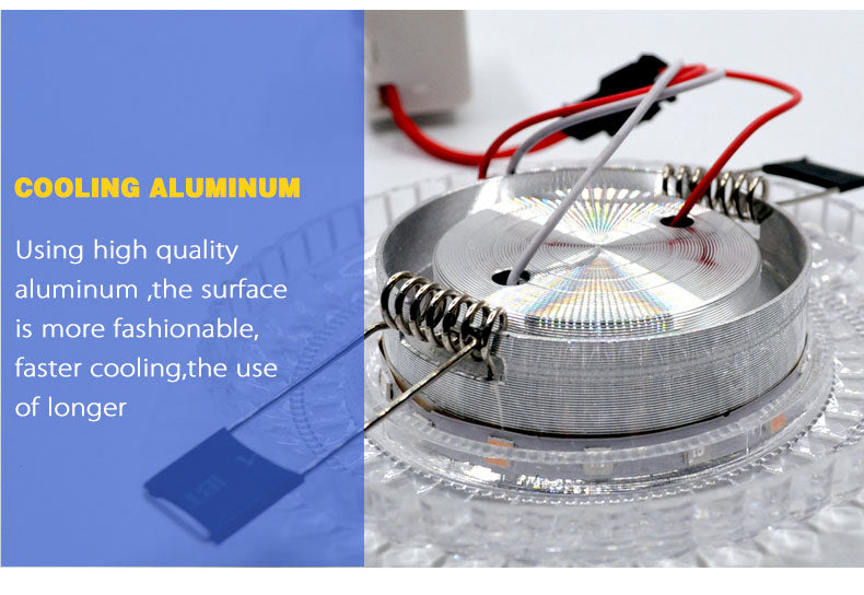 LED Colorful downlight Christmas light 3W 5W 7W 9W 110V 220V ceiling downlight rainbow RGB lamp ceiling spot light Magic color