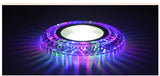 LED Colorful downlight Christmas light 3W 5W 7W 9W 110V 220V ceiling downlight rainbow RGB lamp ceiling spot light Magic color