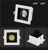 Dimmable Led downlight Light Ceiling Spot Light 10W 20W 30W AC85-265V Ceiling Recessed Lights Indoor Lighting