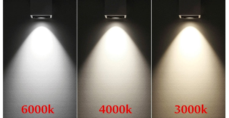 Dimmable Led downlight Light Ceiling Spot Light 10W 20W 30W AC85-265V Ceiling Recessed Lights Indoor Lighting