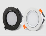 LED Downlights Recessed Dimmable 7W 9W 12W COB LED Ceiling Spot Lights AC85-265V Warm Cold White LED Ceiling Lamps Indoor Lighting