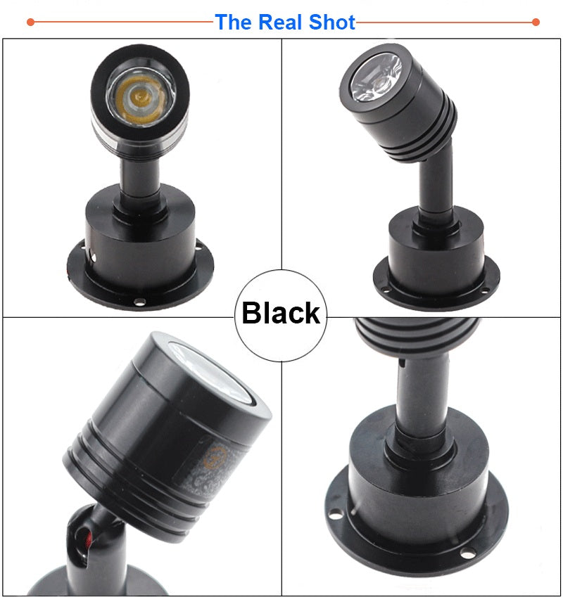 Hot Sale Recessed Led Mini Downlights 3W AC90-260V DC12V 360 Degree Rotating Spot Lighting LED Ceiling Down Lamp Indoor Lighting