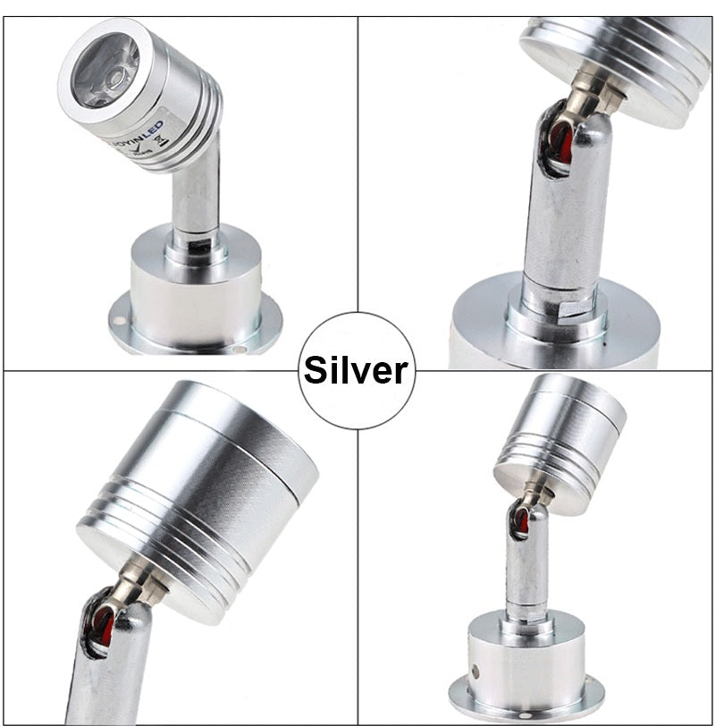 Hot Sale Recessed Led Mini Downlights 3W AC90-260V DC12V 360 Degree Rotating Spot Lighting LED Ceiling Down Lamp Indoor Lighting