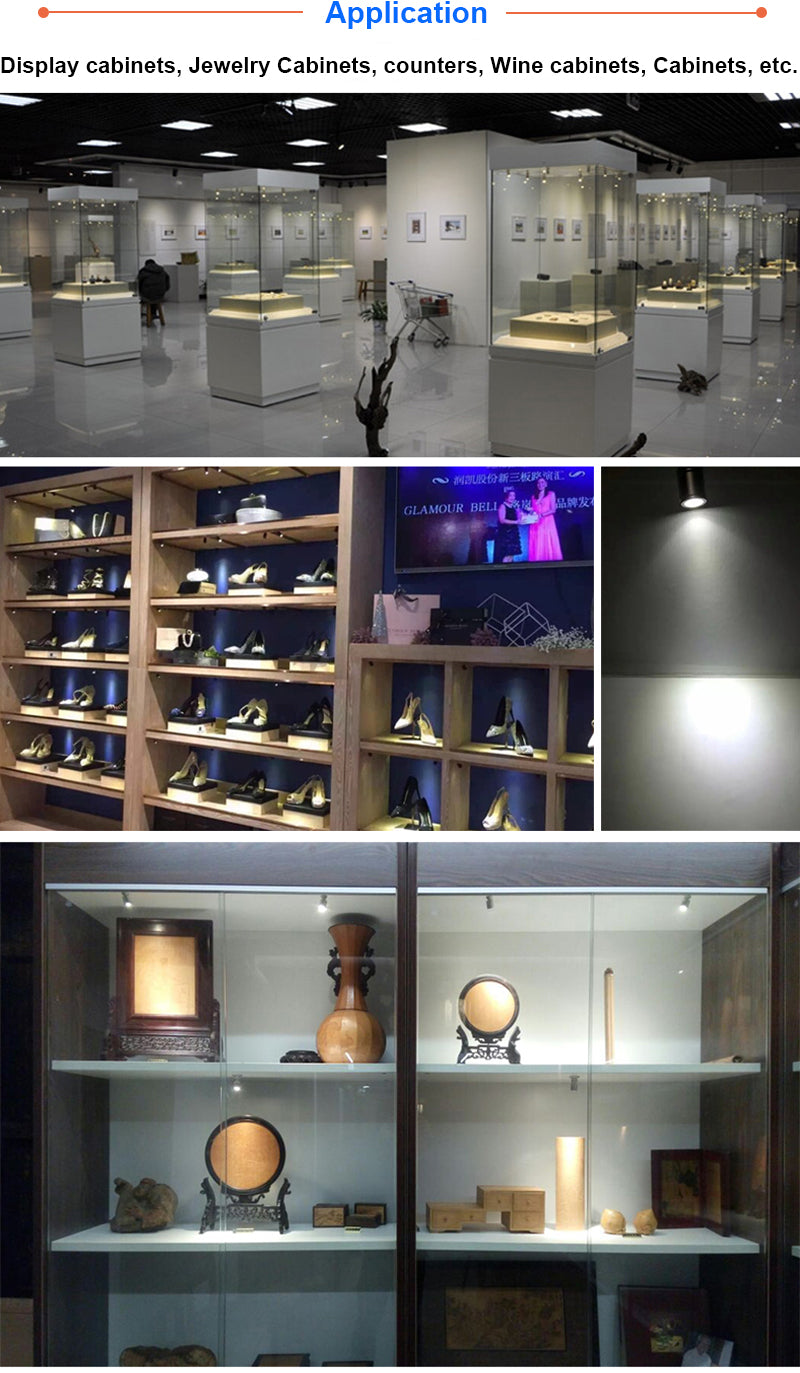 Recessed Led Mini Downlights 3W AC90-260V DC12V 360 Degree Rotating Spot Lighting LED Ceiling Down Lamp Indoor Lighting