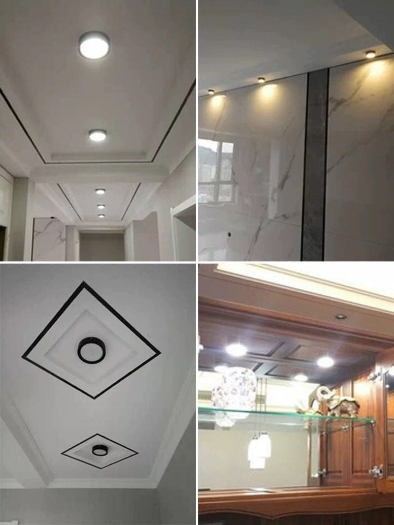 Surface Mounted LED downlight 5W 7W 9W 12W 15W 20W Ceiling Lamps Ultra Thin led spot lights 220V 110V Ceiling Fixtures Lighting