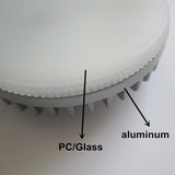 LED 220V AC 9W GX53 Lamp for Cabinet Light 3000K/4500K/6000K Dimmable or No Aluminum Body with PC Cover GX53 Led Downlight Bulb