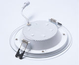 LED Panel Glass Square Downlight Dimmable Super Bright  round Ceiling Recessed Panel Lights LED Spot Light Bulb AC110V 220V