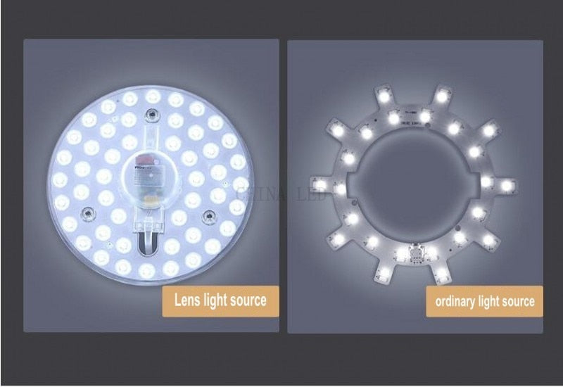 LED Ring PANEL Circle Light 12W 18W 24W 36W AC220V-240V LED square Ceiling board the circular lamp board