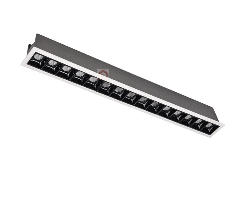 Dimmable LED Downlight Spot Light Indoor Recessed Lighting Linear bar Laser Blade Ceiling Line Lamp 2W/4W/10W/20W/30W