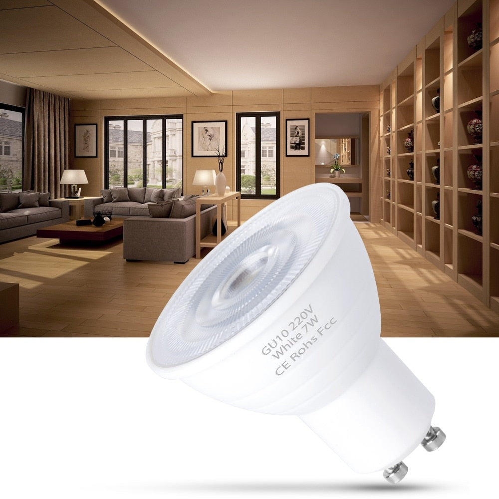LED Corn Bulb MR16 10PCS GU10 Spotlight 220V Focos LED Bulb 5W 7W Ampoule LED Lamp GU5.3 Spot Light Energy Saving 2835 SMD