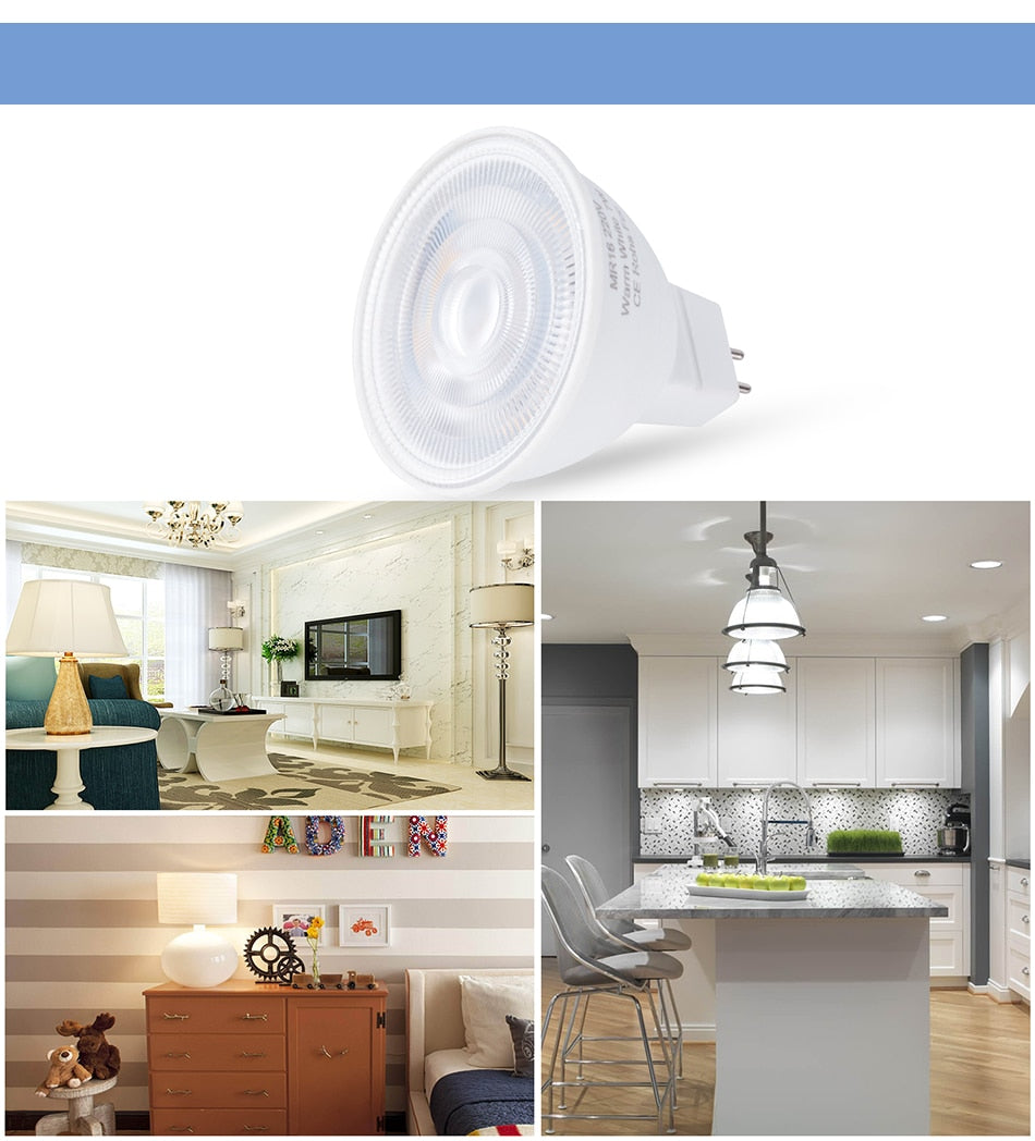 LED Corn Bulb MR16 10PCS GU10 Spotlight 220V Focos LED Bulb 5W 7W Ampoule LED Lamp GU5.3 Spot Light Energy Saving 2835 SMD