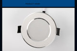 Led Downlight 3W 5W 7W 9W 12W 15W LED Ceiling Round Recessed Lamp 6Pcs 220V 230V LED Spot Light For Bathroom Kitchen
