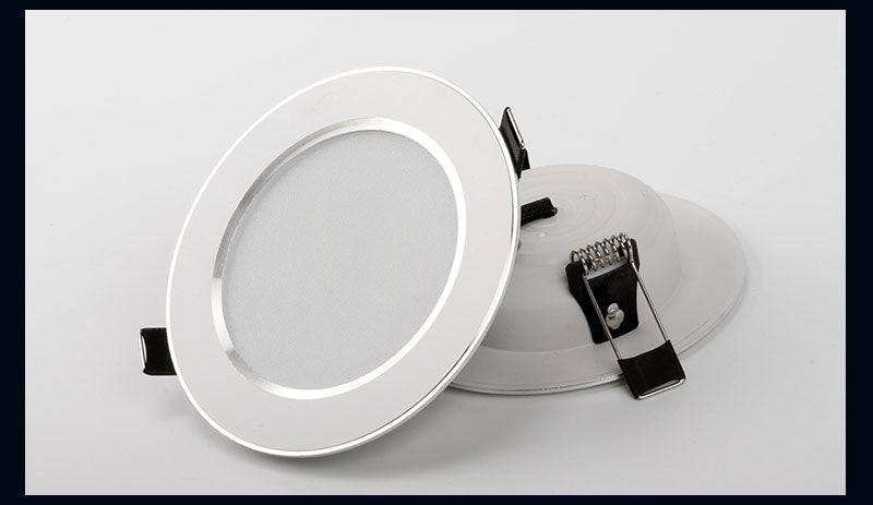 Led Downlight 3W 5W 7W 9W 12W 15W LED Ceiling Round Recessed Lamp 6Pcs 220V 230V LED Spot Light For Bathroom Kitchen