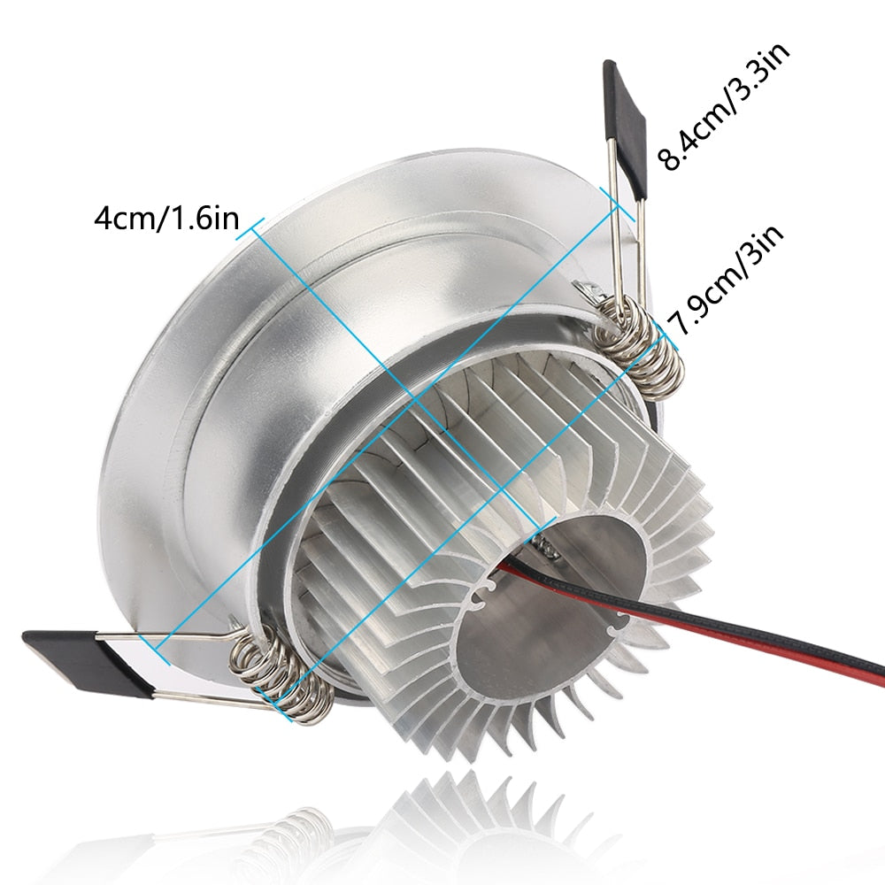 Downlight RGB LED Ceiling Lamp Spot Light with rgb controler 8pcs/lot 5W Recessed led lamp bulb pendant indoor lighting 85-265V