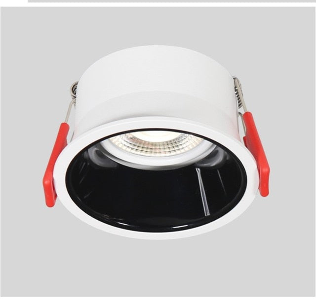 No Glare Led downlight Recessed In Led Ceiling Downlight Spot Led Lamp Dimmable 7W 15W 18W AC110V 220V For Indoor Room Stores