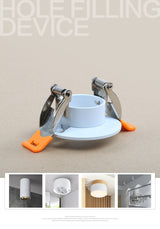 Aisilan Ceiling Mounted Downlight Plasterboard Hole Filling Device