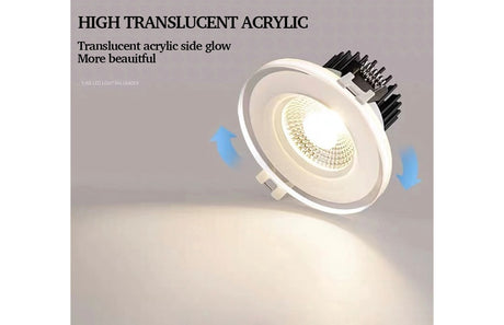 LED Ceiling light recessed downlight 5w 7w 9w 12w three colors Indoor Living room foyer Modern lamp For Home lighting