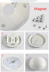 Led Panel Light Surface Mounted leds Downlight ceiling down 48W 64W 80W Round 220V 230V 240V lampada lamp Round Ultra thin LED