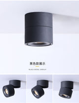 DIMMABLE Surface Mounted LED Panel Light Bulb Round COB 9w 12w 15w LED Ceiling lamp Lights LED Downlight AC110v-220V