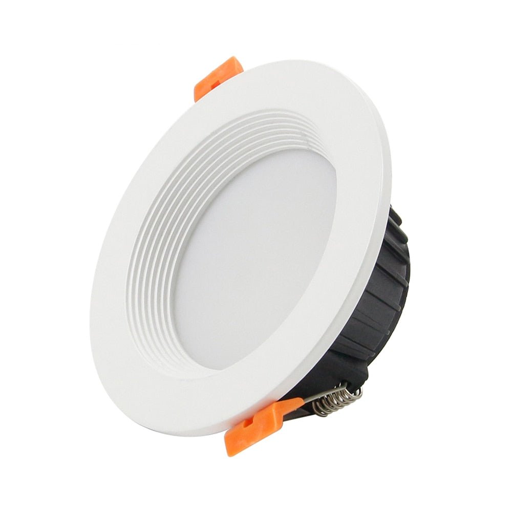 DBF Super Bright 5730 SMD LED Downlight Dimmable 7W 10W 12W Ceiling Lamp with AC 110V 220V LED Transformer for Living room