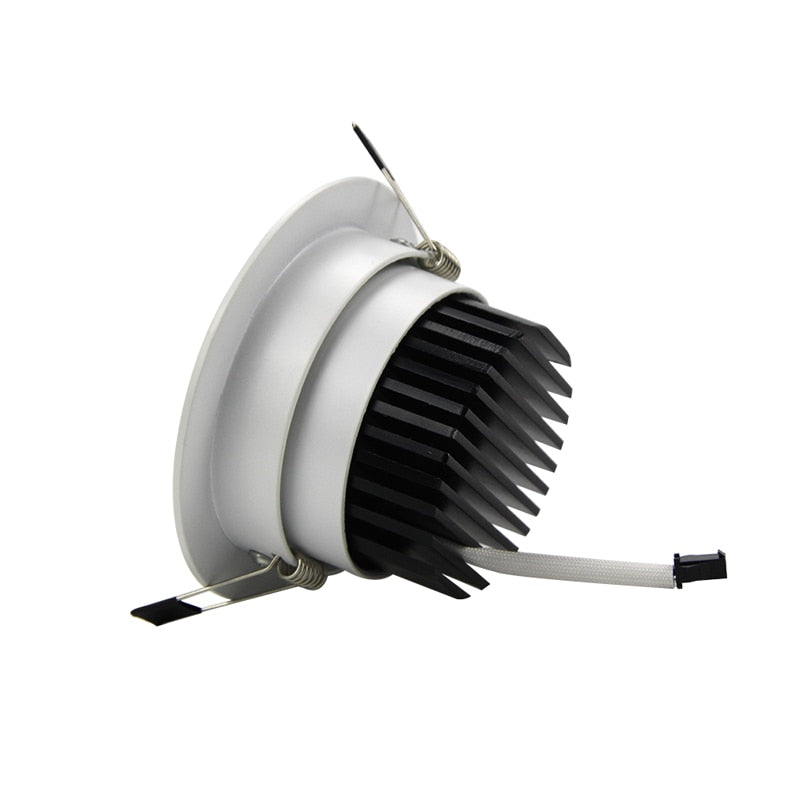 QLTEG Dimmable Led downlight light COB Ceiling Spot Light 3w 5w 7w 12w AC85-265V ceiling recessed lamps Indoor Lighting 4000K