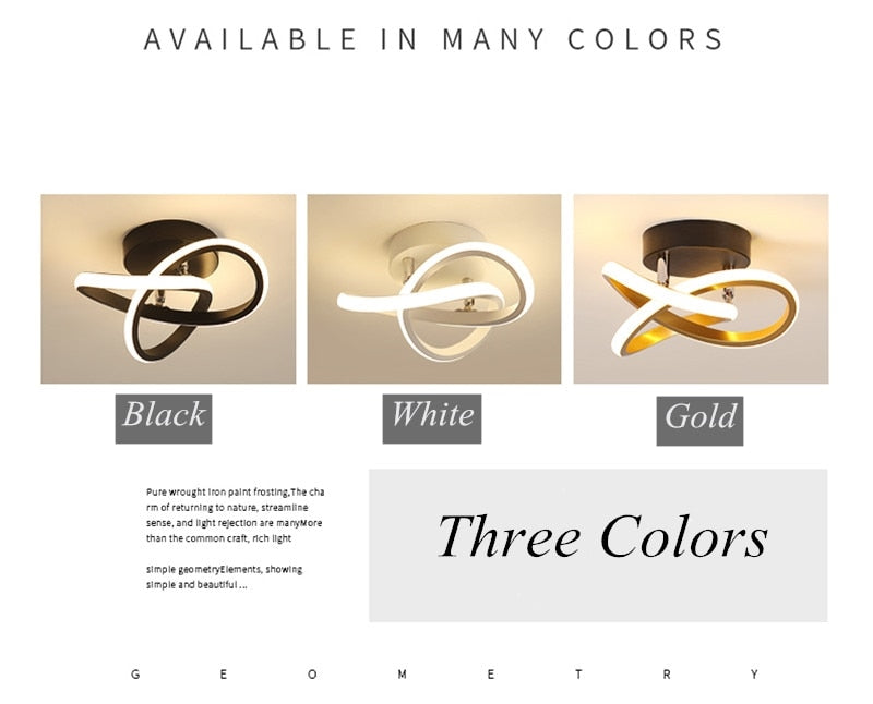 Modern LED Aisle Ceiling Lights Home Lighting Led Surface Mounted for Bedroom Living Room Corridor Light Balcony Lights