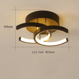Modern LED Aisle Ceiling Lights Home Lighting Led Surface Mounted for Bedroom Living Room Corridor Light Balcony Lights